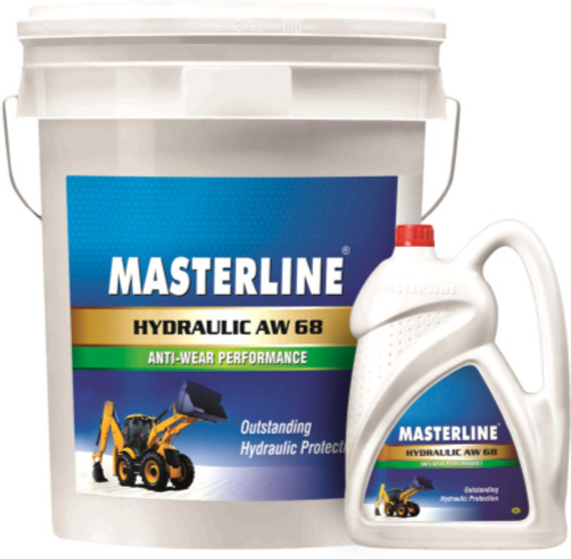 MASTERLINE LUBRICANTS Hydraulic AW 68 Anti-Wear Performance Hydraulic Oil(5 L, Pack of 1)