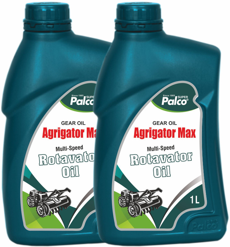 PL SUPER PALCO Agrigator Max Multi-Speed Rotavator Gear Oil 1 Litre Heavy Duty Extreme Pressure Lubricant for Tractor & Agricultural Machinery Rotavator Gearbox Oil Gear Oil(2 L, Pack of 2)