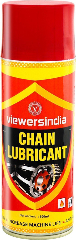 VIEWERSINDIA VCL082022 Chain Lubricant Spray Chain Oil(500 ml, Pack of 1)