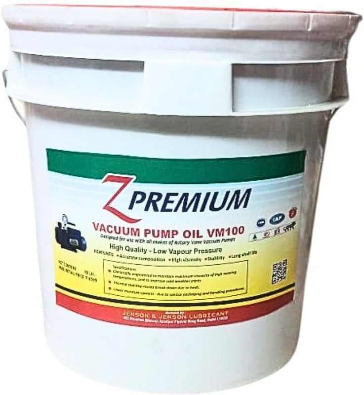 Z Premium VM100 Vacuum Pump Oil VM100 Vacuum Pump Oil Full-Synthetic Engine Oil(10 L)