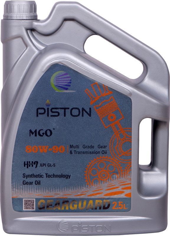 piston 80W-90 API GL5 Synthetic 2.5 L-P1 Gear Oil(2.5 L, Pack of 1)