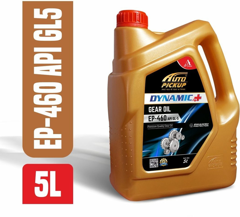 AUTO PICKUP 5Ltr Premium_Quality New Pack Of EP-460 API GL-5 Heavy-Duty High Perfromance Gear Oil(5 L, Pack of 1)