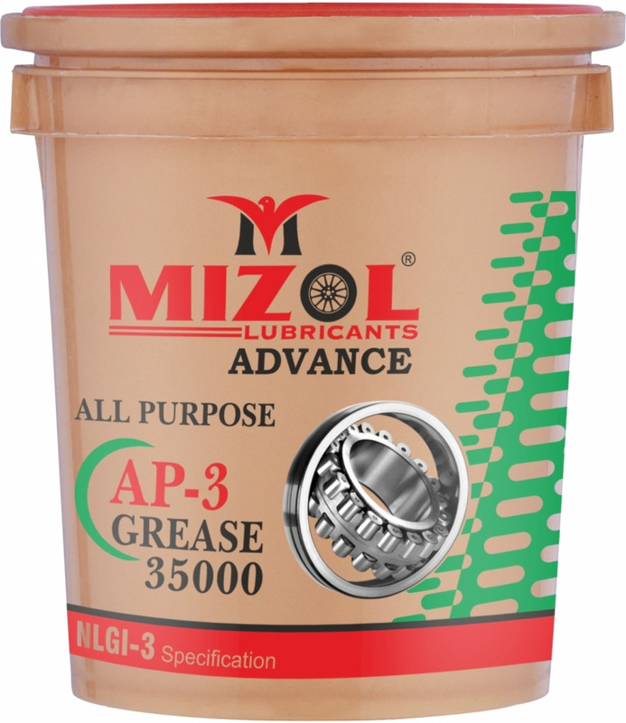 Mizol New_Premium Quality 1kg All Purpose AP-3 NLGI-3 Wheel Bearing Grease(1 kg, Pack of 1)