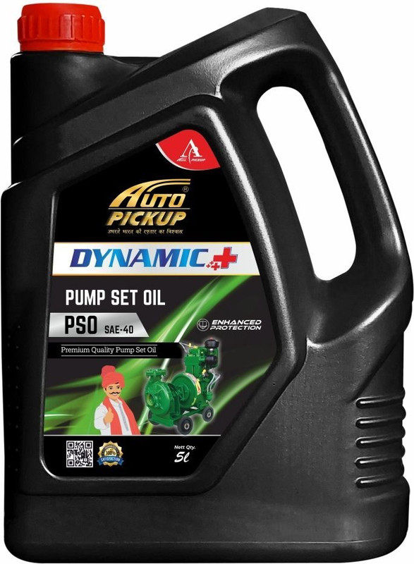 AUTO PICKUP Pack Of 5L Premium Quality Dynamic+ PSO SAE-40 High Performance Pump Set Oil Mineral Engine Oil(5 L, Pack of 1)