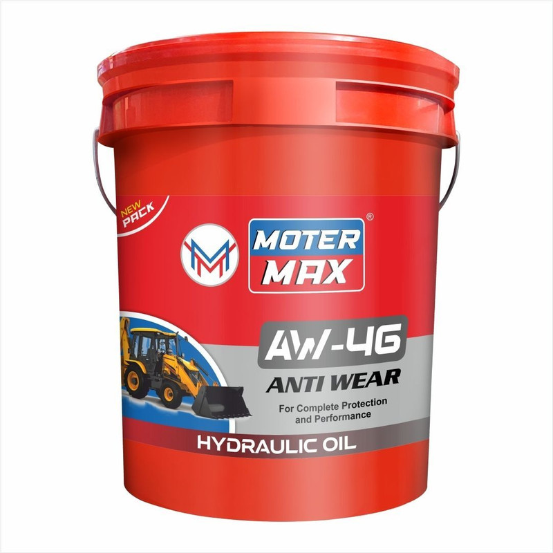 MOTER MAX 20L Premium AW-46 long life Anti-Wear High Performance Hydraulic Oil(20 L, Pack of 1)