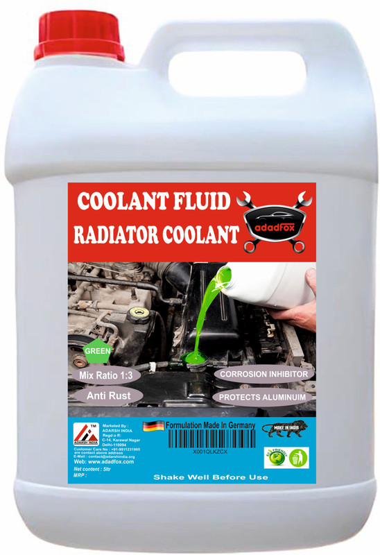 adadfox COOLANT GREEN 5 LITER COOLANT GREEN 5 LITER Coolant(5 L)