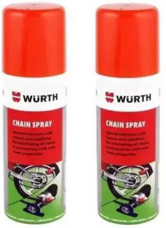 Wurth Wurth_2_nx Chain Spray for bikes (150 ml)( Pack 2) Chain Oil(150 ml, Pack of 2)