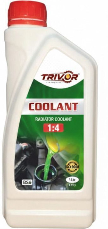 trivor RADIATOR COOLANT 1L_P1 RADIATOR COOLANT 1 LTR Coolant Green Synthetic Blend Engine Oil(1 L, Pack of 1)