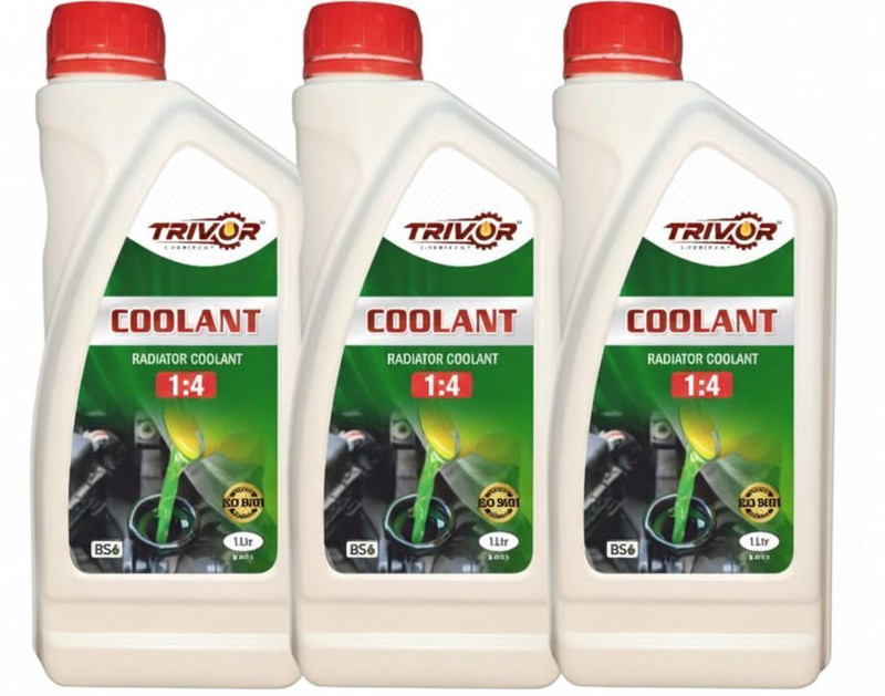 trivor RADIATOR COOLTECH GREEN RADIATOR COOLANT Coolant Green(3 L, Pack of 3)