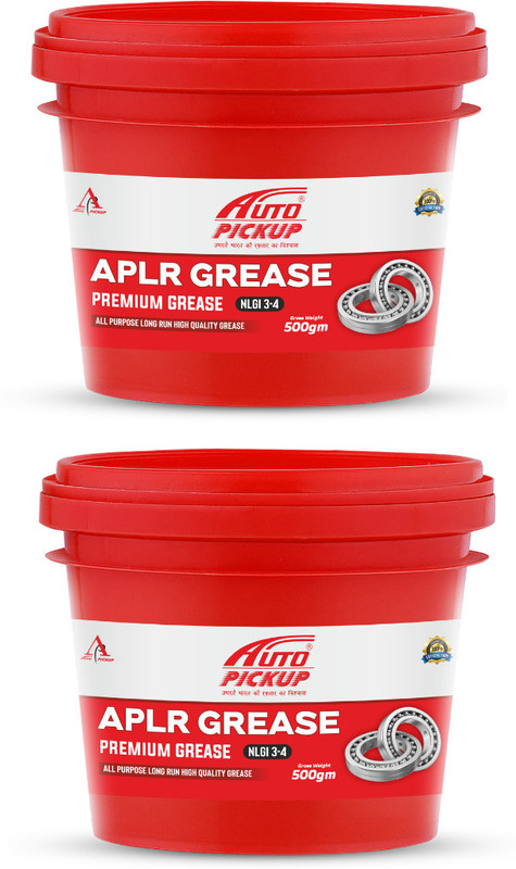 AUTO PICKUP Premium 1+1 Combo Pack Of 2 APLR All Purpose Long Run NLGI 3-4 Grease(500 g, Pack of 2)