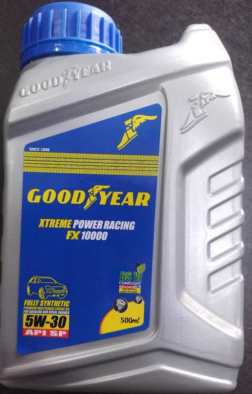 GOODYEAR Xtreme G Y Xtreme Power Racing 5W-30 Fully Synthetic Good Year Xtreme Power Racing 5W-30 Fully Synthetic Engine Oil Full-Synthetic Engine Oil(500 ml, Pack of 1)