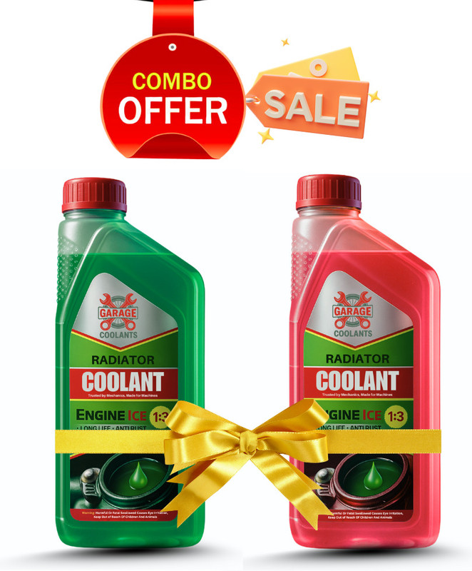 GarageCoolants GC-Green/Red Coolant(1 L)