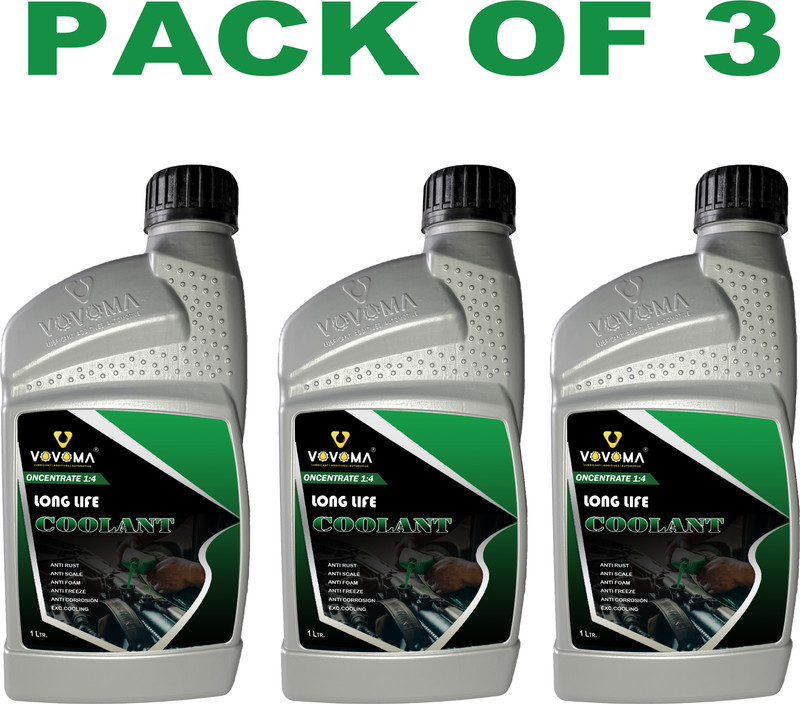 vovoma Coolant Concentrate 1:4 1L P-3 Coolant Concentrate 1:4 P3 1L+1L+1L = 3L Coolant(3 L, Pack of 3)