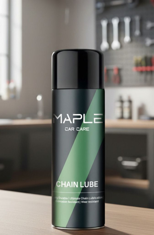 Maple Chain Lubricant Spray | Rust Remover, Lubricant, Stain Remover Chain Lubricant Spray For Cycle, Bike Chain Oil(500 ml, Pack of 1)