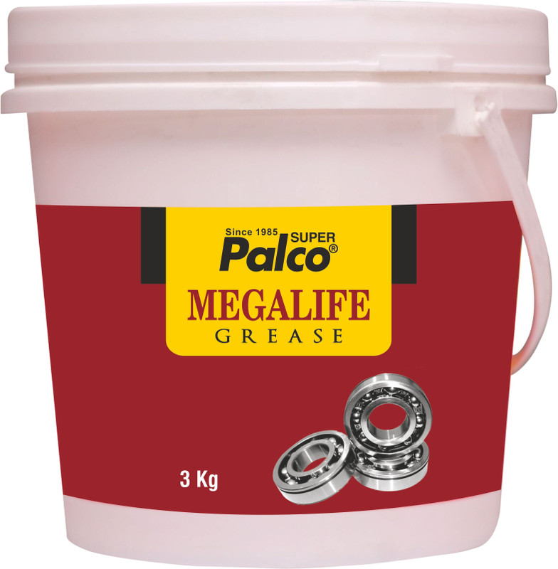 PL SUPER PALCO Megalife Grease, Nlgi3, Premium Quality Lihtium Soap Based All Purpose Grease to Grease(3 kg, Pack of 1)