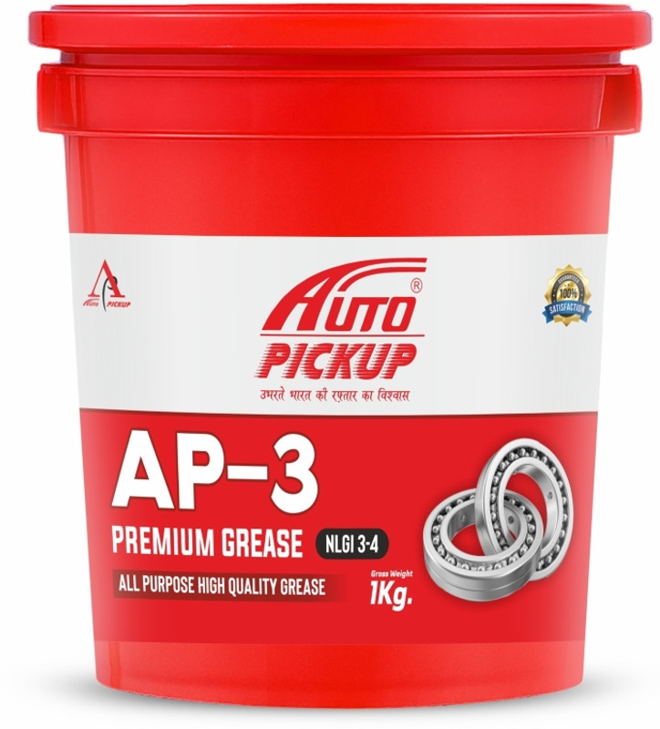 AUTO PICKUP AP-3 PREMIUM GREASE All Purpose NLGI-3 Automotive and Non-Automotive Grease(1 kg, Pack of 1)