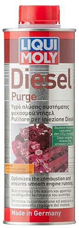Liqui Moly Diesel Purge | German Engine & Injector Cleaner | Boosts Mileage, Power & Smooth Drive |Removes carbon & injector deposits | | For All Diesel Engines Oil Flush and Treatment(500 ml, Pack of 1)