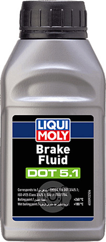 Liqui Moly Brake Fluid DOT 5.1 Liqui Moly 3092 Brake Oil(250 ml, Pack of 1)