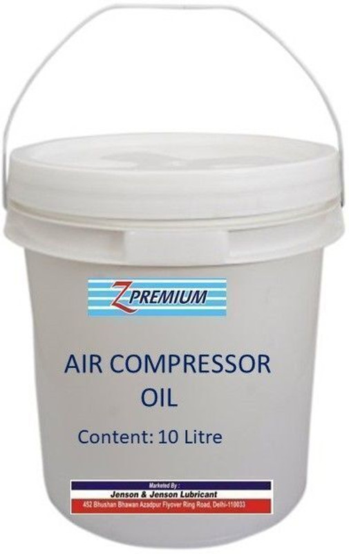 Z Premium Advanced Synthetic Rotary Type Compressor Oil | Lubrication for Rotary Screw & Vane Compressors | Superior Thermal Stability & Long Service Life (10L) Hydraulic Oil(10 L, Pack of 1)