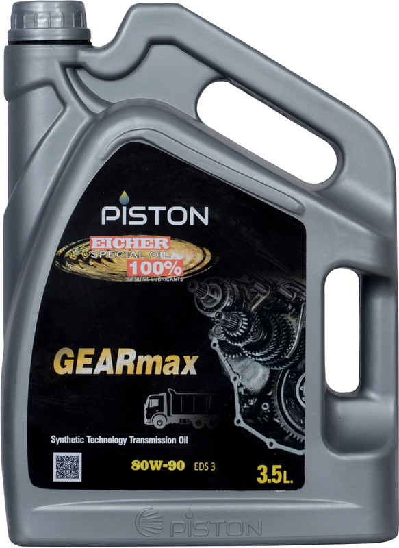 piston 80W-90 Gear Max EDS 3 (3.5 L- P1) Gear Oil(3.5 L, Pack of 1)