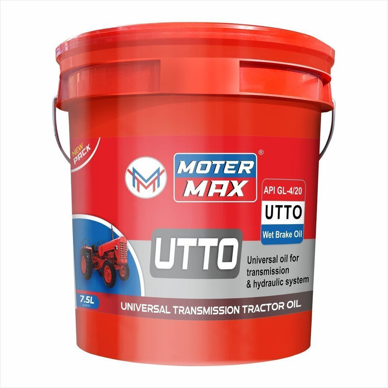 MOTER MAX Pack Of 7.5Ltr Premium Quality API GL-4/20 Tractor High Performance Transmission Oil(7.5 L, Pack of 1)