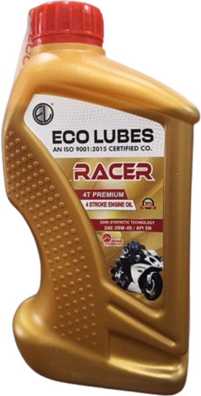 ECO LUBES ECO LUBE RACER ECO LUBE RACER Synthetic Blend Engine Oil(900 ml, Pack of 1)