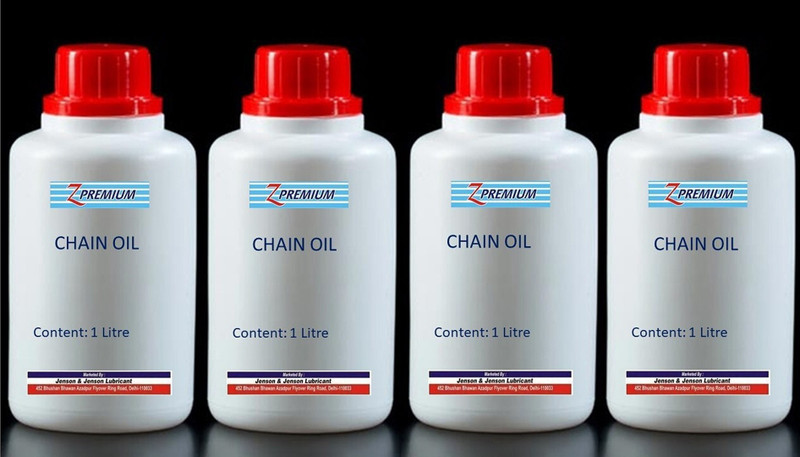 Z Premium Z-CO02C3 Chain Oil(4 L, Pack of 4)