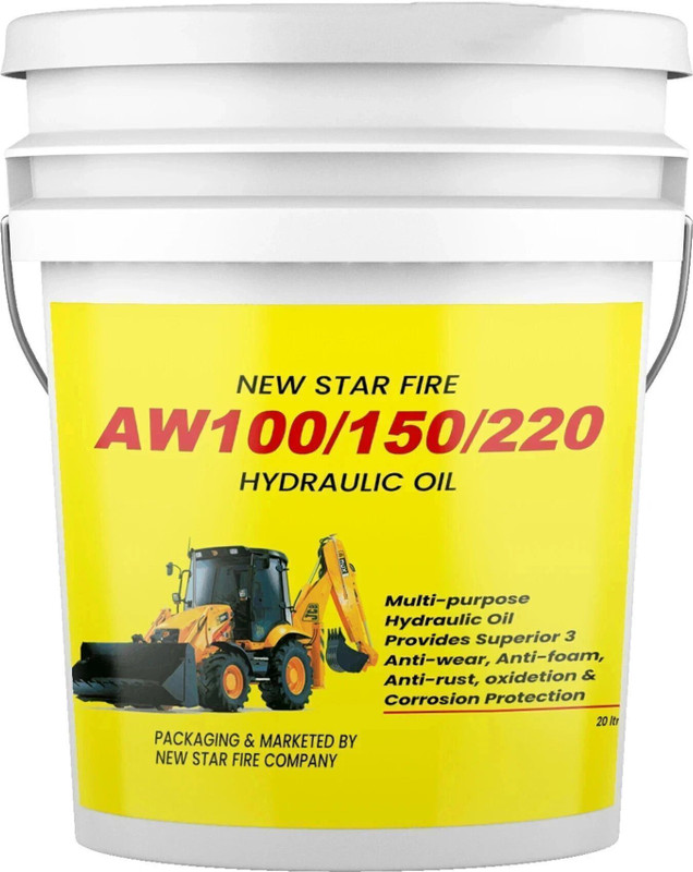 SCL AW100/150/220 Hydraulic Oil Provides Superior Anti-rust Oxidation & Corrosion Protection Multipurpose Hydraulic Oil(20 L, Pack of 1)