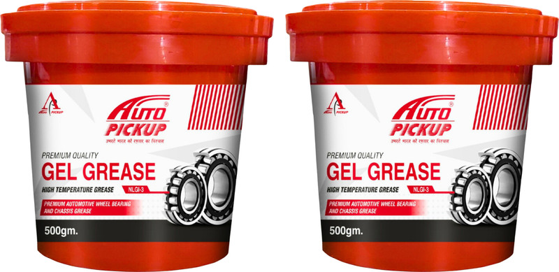 AUTO PICKUP Premium 500g Combo Pack Of 2 Long Life Red Gel Bearing Grease(500 g, Pack of 2)