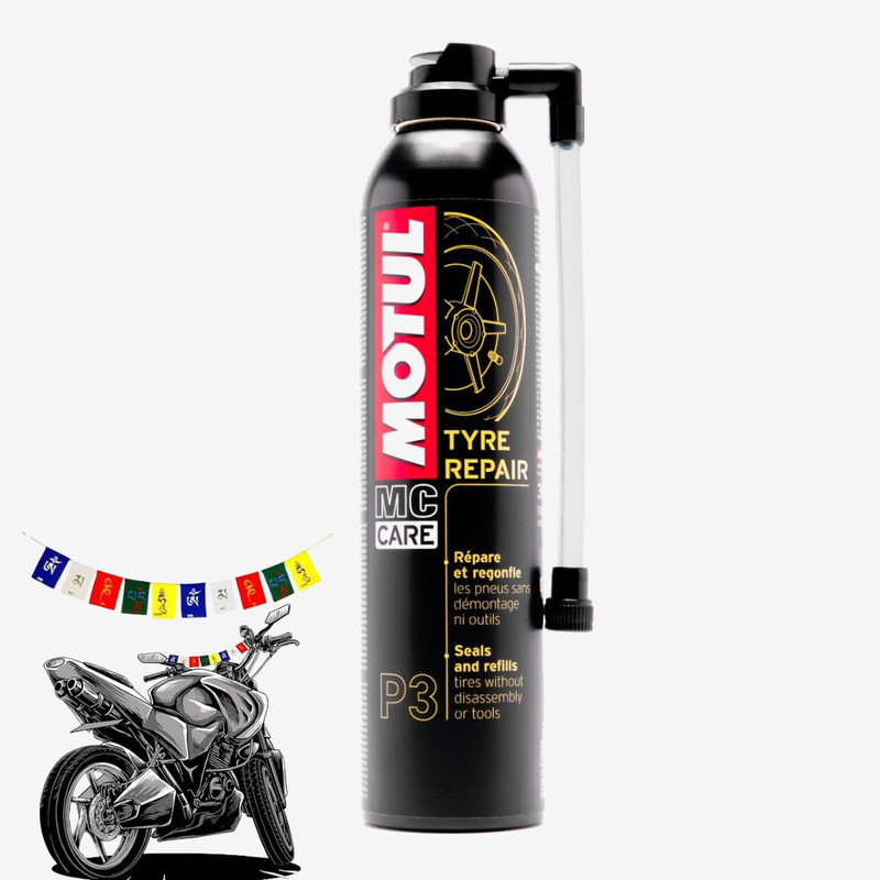 MOTUL MTCD-133 Tyre Repair P3 Full-Synthetic Engine Oil(300 ml, Pack of 2)