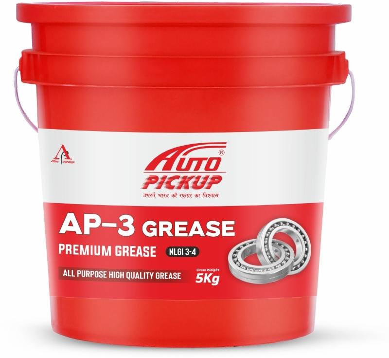 AUTO PICKUP Premium Quality 5 Kg AP-3 Plus NLGI 3-4 Calcium Based Long Life Grease Grease(5 kg, Pack of 1)
