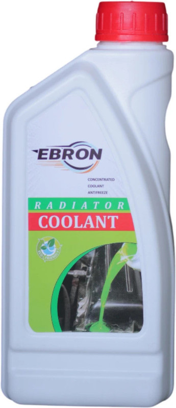 EBRON Radiator Antifreeze Coolant, For Car & Bike, Coolant Green(1 L, Pack of 1)