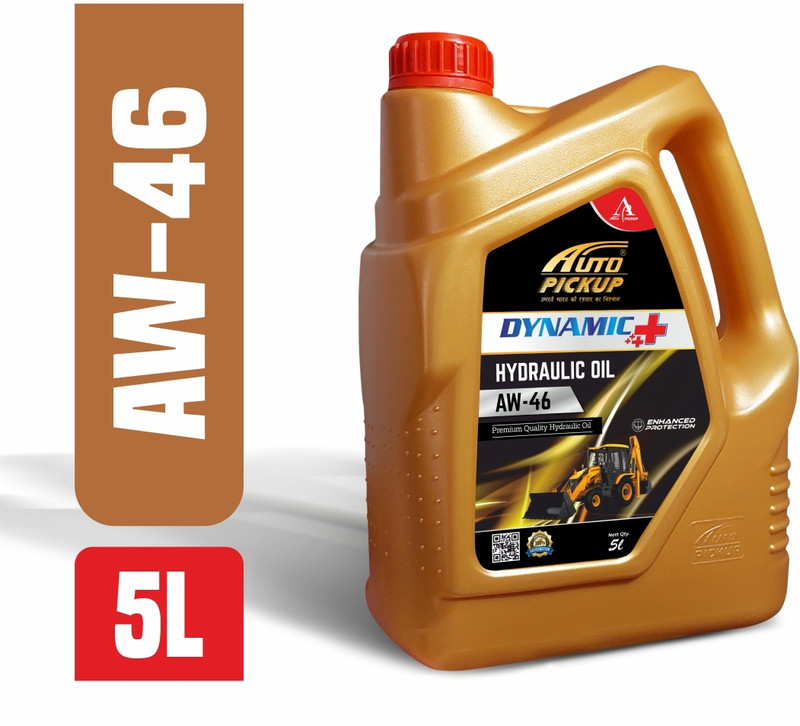 AUTO PICKUP Dynamic Plus Hydraulic Oil AW-46 Enhance Protection Hydraulic Oil(5 L, Pack of 1)