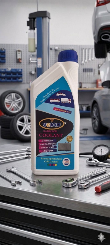 VELON COOLNT WATER BLUE WATER VELON COOLANT WATER Coolant Blue(1 L, Pack of 1)