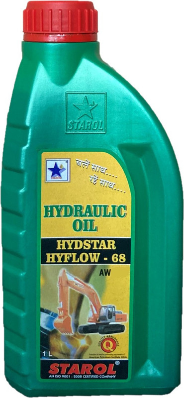 STAROL SR-HYDAW68 Hydstar AW 68 Hydraulic Oil(1 L, Pack of 1)