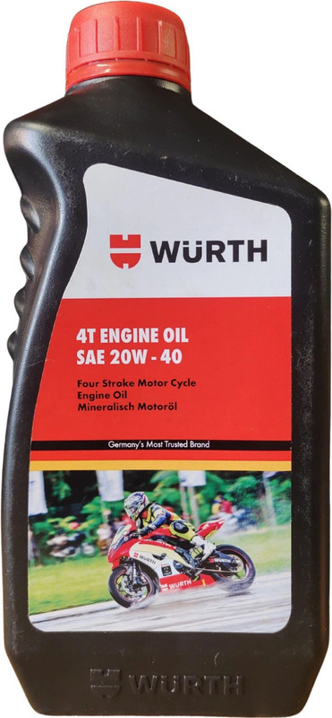 Wurth SAE 20W-40 4T Engine Oil High Performance Engine Oil(1000 ml, Pack of 1)