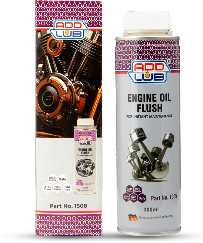 ADDLUB Engine Oil Flush | Removes Engine Sludge | Keep Engine Clean And Safe | engine flush Oil Flush and Treatment(300 ml, Pack of 1)