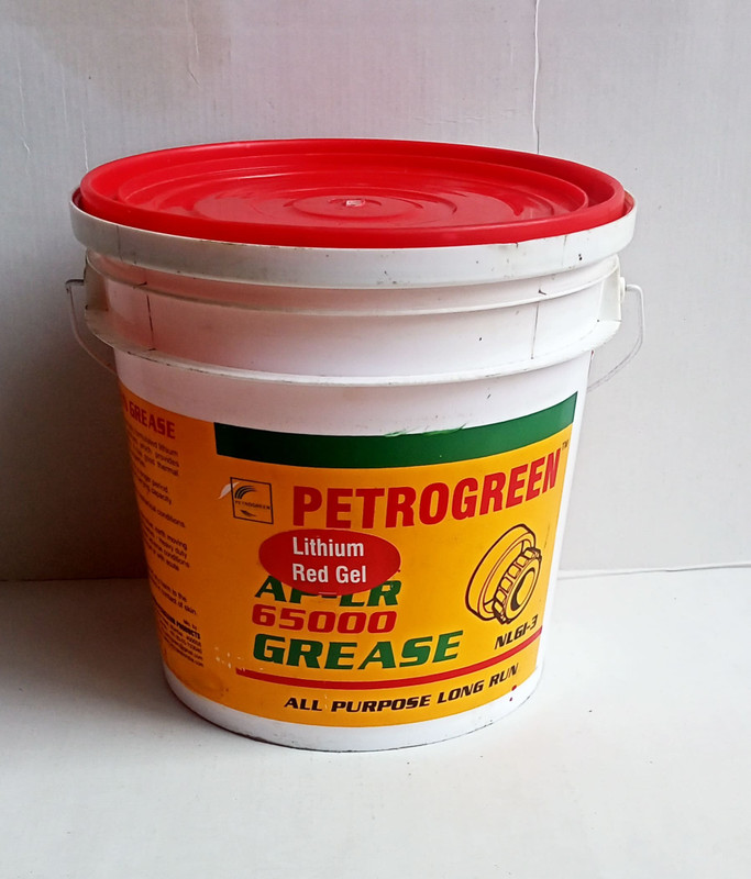 PETROGREEN Lithium Red Gel Grease Lithium Red Gel Grease High Temp. Characterstics. Grease(3 L, Pack of 1)
