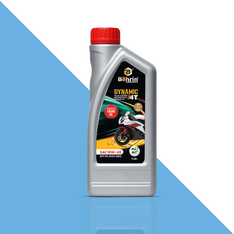 behrin 10W-40 4T DAYNAMIC100% Synthetic Ester Full-Synthetic Engine Oil PACK 1 API SN HIGH PERROFMANCE PACK 1 Synthetic Blend Engine Oil(1 L, Pack of 1)