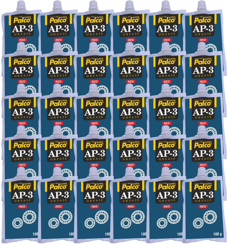 PL SUPER PALCO AP-3 RED GREASE Pouch 100g Multipurpose Water Resistant & Chassis Bearing Anti Grease(3000 g, Pack of 30)