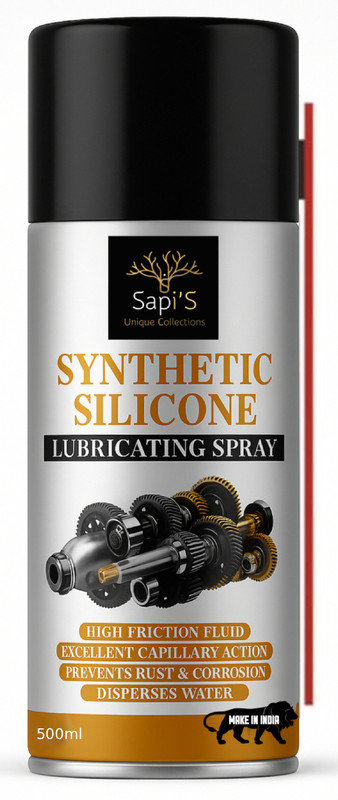 SAPI'S Universal Synthetic Silicone Lube 500ml Universal Synthetic Silicone Lube Synthetic Blend Engine Oil(500 ml, Pack of 1)
