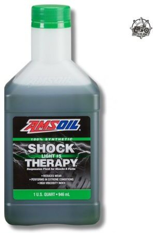 MOTO PLANET MOTO-SHOCKER-OIL-LIGHT-#5-STLQT AMSOIL Shock Therapy Suspension Fluid 5W Light MOTO PLANET Fork Oil(946 ml, Pack of 1)