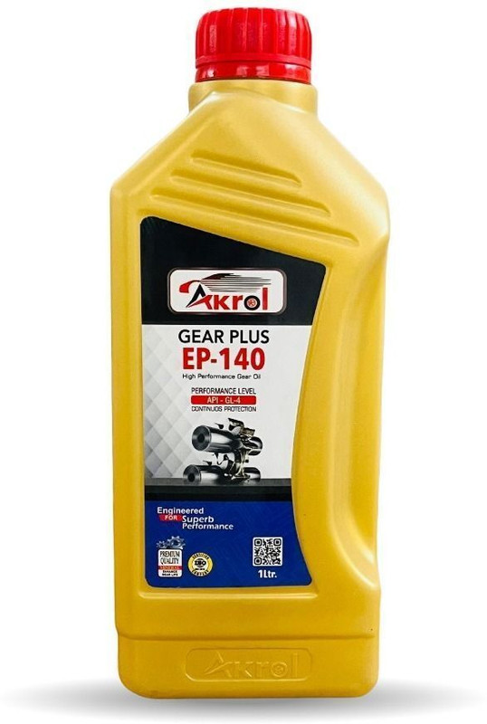 AKROL Gear plus EP-140 Premim Quality Gear plus EP-140 1 ltr Gear Oil(1 L, Pack of 1)