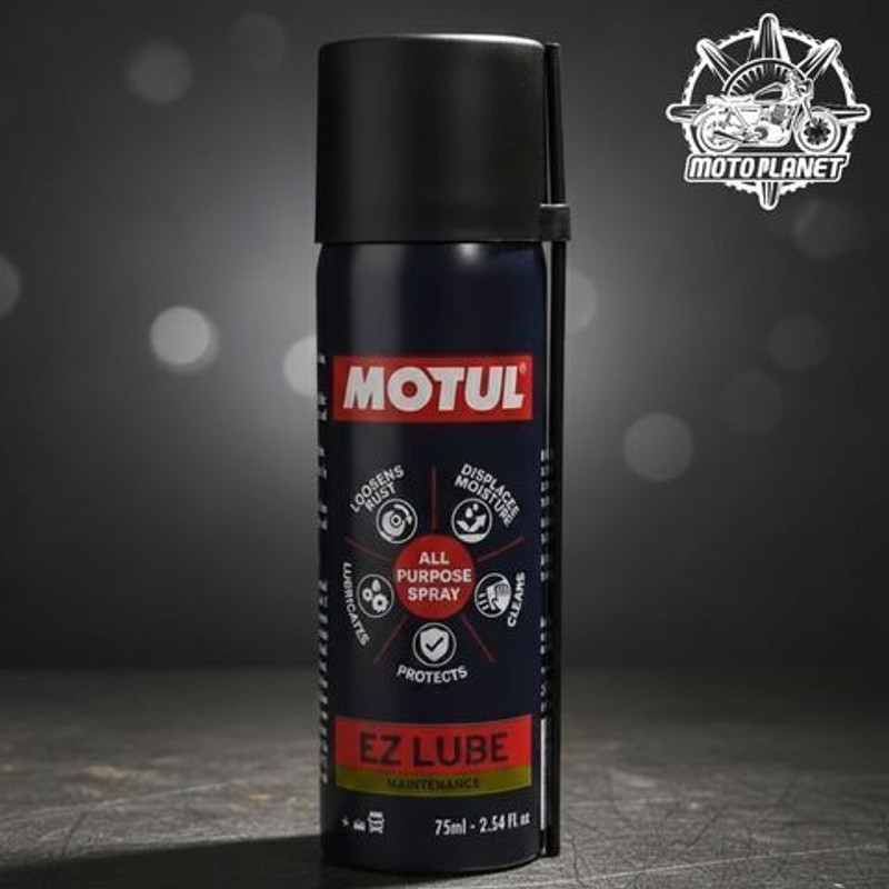 MOTO PLANET MPD-EZ Lube 75ML-All-Purpose Spray Cleaner & Lubricant MOTO PLANET Oil Flush and Treatment(75 ml)