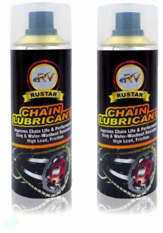 RUSTAR Lube 1000ml |Lubrication |Rust & Corrosion Protection |Prevent Chain Breakage| Chain Oil(1000 ml, Pack of 2)