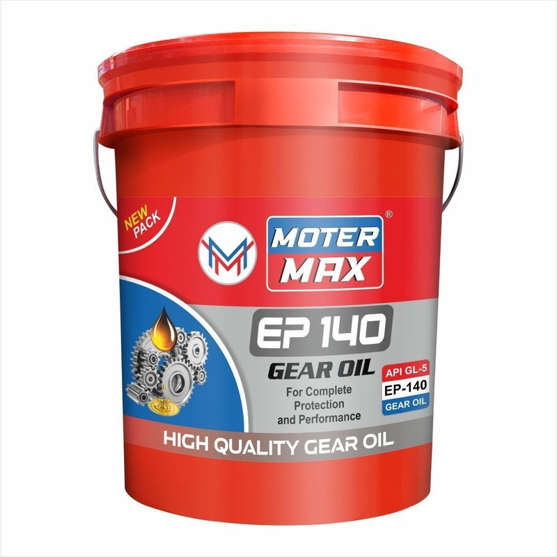 MOTER MAX High_Quality New Pack Of 20L EP- 140 API GL-5 Heavy-Duty High Performance Gear Oil(20 L, Pack of 1)