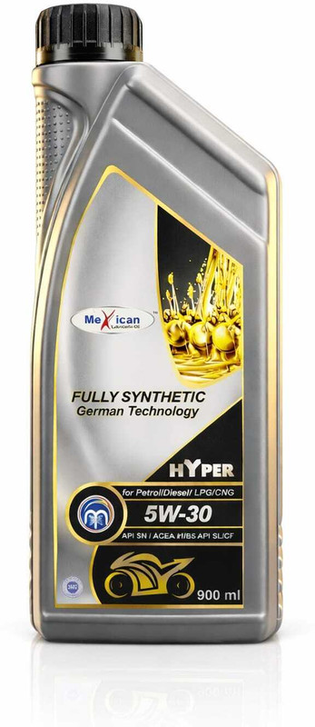 mexicn MAX HYPER 5W-30 FLLU SYNTHETINC BIKE OIL Full-Synthetic Engine Oil(900 ml)