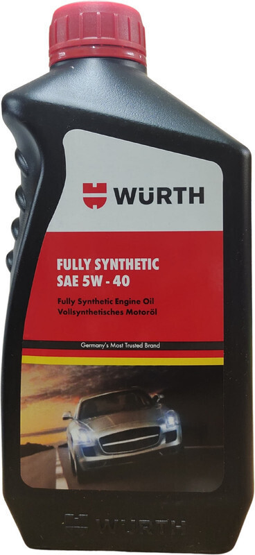 Wurth W-5W-40_nx 1000 ML Full-Synthetic Engine Oil(1000 ml, Pack of 1)