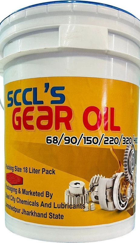 Sccl Gear Oil 68/90/150/220/320/480/680 for Heavy Commercial Vehicles Gear Oil, for Heavy Commercial Vehicles Gear Oil High Viscosity Transmissions Gear Oil(18 L, Pack of 1)