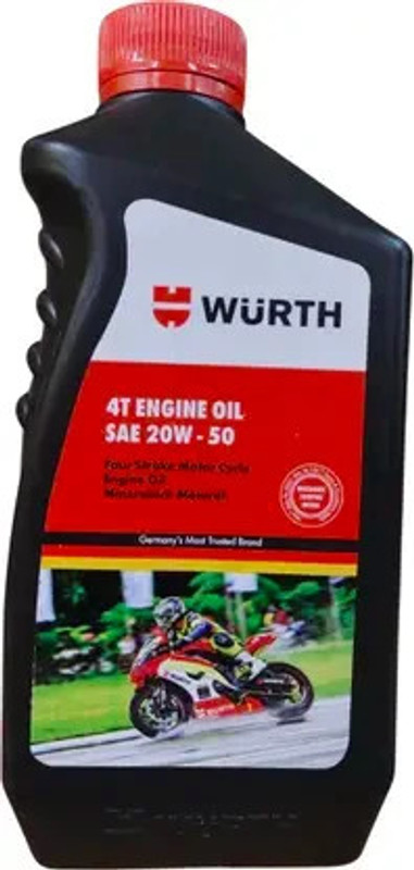 Wurth W-20w-50_nx Engine Oil for Motorbikes Heavy Duty Engine Oil(1 L, Pack of 1)